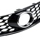 2009-2013 Audi A3 8P Honeycomb Front Bumper Fog Light Grille Grill Cover