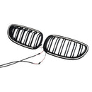 2004-2009 Für BMW 5er Touring E61 520d 525d 530d 535d 2 Stück Glänzend Schwarz Front Sport Nierengrill
