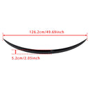 2016+ Mercedes-Benz E-Class C238 W213 Coupe AMG Style Gloss Black Rear Spoiler