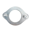 2 flanges de aço de 2,5 polegadas 64 mm para flange e parafusos de conexão de reparo de exaustão de tubo