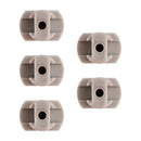 5 x Kontakthaltersockel passend für Dometic 12V LED Schienenstrahler/Lichtschiene