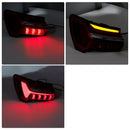 2019-2023 For Audi A6 C8 4 Piece Set Left/Right Outer/Inner LED Tail Lights