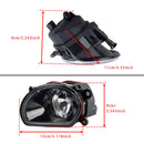 2004-2007 Audi A8 D3 1 Piece Right Driver Side Front Bumper Fog Light