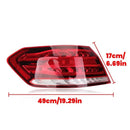 Mercedes-Benz E-klass W212 Sedan Facelift (2013–2015) Vänster yttre LED-bakljus/bromsljus 2129060103 2129060757 2129060703