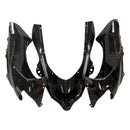 Gloss Black Fairing Plastic Kit Passer til Kawasaki Zx10R 04-05