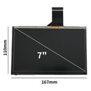 2017-2020 Jeep Compass 7" LCD displej s dotykovou obrazovkou radionavigace ACT3S5370FPC-A1-E