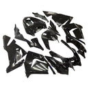 Gloss Black Fairing Plastic Kit Passer til Kawasaki Zx10R 04-05