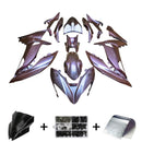 Injection Fairing Kit Karrosseri Plast ABS-pasning til Kawasaki ER-6F Ninja650R 2017-2019