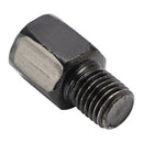 2 adaptadores de espelho universal para scooter de motocicleta, padrão de 8 mm para 10 mm reverso