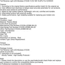 Baklys LED-moduler 015339 13,5V 3W 20-2Pin For ICHIKOH