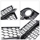 2011-2014 Audi TT MK2 S-Line TTS Honeycomb Front Fog Light Grille