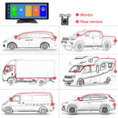 10,26-Zoll-HD-Display, Auto-Navigationssystem, CarPlay, All-in-One-Gerät, 12-LED-Kamera