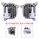 2018-2021 BMW G01 X3 G02 X4 F97 X3M F98 X4M Esquerda + Direita DRL LED Módulo Branco 63117466107 63117466108