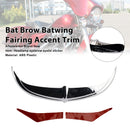 Bat Brow Batwing Verkleidungszierleiste für Electra Street Glides Trikes 96-13