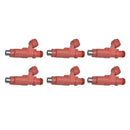 Pacote de 6 injetores de combustível para Mitsubishi Eclipse 06-12 Endeavour 2004-2010 HDB305F