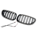 2004-2009 Für BMW 5er Touring E61 520d 525d 530d 535d 2 Stück Glänzend Schwarz Front Sport Nierengrill