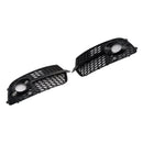 Etupuskurin sumuvalon säleikkö Fit Audi Q5 S-Line SQ5 2013-2017 musta