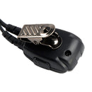 102B Transparente øretelefoner med luftslange og A24-kabel for ICOM A25CE, A25N og A24