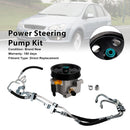 4M513A696AC servostyringspumpe + høytrykksledning for Ford Focus 2004-2011