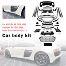 Passend für AUDI R8 4S 2016-2020 Upgrade auf 2021-2024 Karosserie- und Stoßstangen-Kit