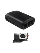 ABS-Schale für Raspberry Pi5/5B, Spritzguss-Schutzschale mit aktivem Kühler