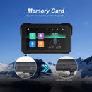 5-Zoll-Smartphone mit kabelloser CarPlay- und Android Auto-Navigation, wasserdicht, für Motorräder