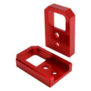 Gancho de Remolque Delantero para Toyota Tacoma 2024-2026 y 4Runner 2025-2026 Rojo Izquierdo y Derecho