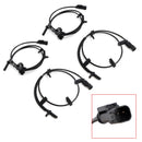 4 Stück ABS-Raddrehzahlsensoren (vorne &amp; hinten) für Chevy Traverse 3.6L 2009-2017