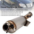 2010-2011 Mercedes-Benz ML350 BlueTEC Diesel 3.0L filtr cząstek stałych DPF 164490753680 164490753660