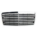 Frontgrill til Mercedes-Benz E-Klasse W124/S124/C124 (1993–1995) – Kompatibel med støtfanger