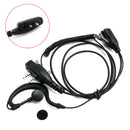ICOM F1000-011 Kaarevat korvakoukut kuulokkeet ICOM A16 IC-F3230 F4230D F1100 F2100D