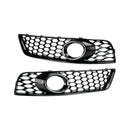 2009-2013 Audi A3 8P Honeycomb Front Bumper Fog Light Grille Grill Cover