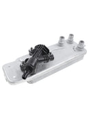 2013–2017 Für BMW 640i Gran Coupé F06 L6 3.0L Automatikgetriebe. Getriebeölkühler-Wärmetauscher mit Thermostat 17227597890