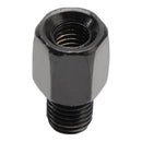 2 adaptadores de espelho universal para scooter de motocicleta, padrão de 8 mm para 10 mm reverso
