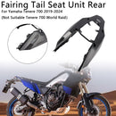 Unidade de assento de carenagem traseira Yamaha Tenere 700 2019-2024