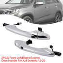 2 pieces front left and right exterior door handles for Kia Sorento 2015-2020