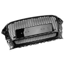 RS3 Style Front Honeycomb Bumper Grill für Audi A3 S3 2013-2016 mit Quattro