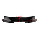 Bakre Roof Wing Spoiler Passar Seat Ibiza 6J 4/5 Dörrar 2008-2017 Glans Svart