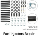 1970-1988 Nissan 200SX Kit de reparación de inyectores de combustible de 12 piezas