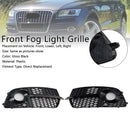 Etupuskurin sumuvalon säleikkö Fit Audi Q5 S-Line SQ5 2013-2017 musta