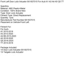 Vorne Links Türschloss Antrieb 8X1837015 Für Audi A1 A3 A4 A5 Q5 TT