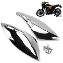 2018-2024 Kawasaki Z900RS gastank sidedæksel Panel kåbekappe krom