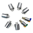 8 piece 10R80 automatic transmission solenoid valve set for Ford Mustang (2017 onwards) with 4, 4, 2.3 and 5.0 liter engines (L4, V8).