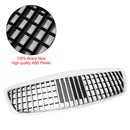 Maybach-stil kylargrill för Mercedes-Benz S-klass W221 S550 S63 S450 2007-2009 Krom
