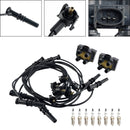2000-2001 Laforza Laforza V8 5.0L 2 Paquete de bobinas de encendido 8 bujías y kit de cableado FD487 SP432