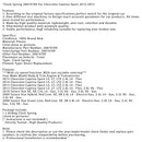 2012-2015 Chevrolet Captiva Sportklocka Spring 20874709