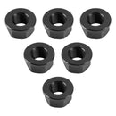 1980-1982 Yamaha XS850 Ritzelmutternsatz M10x1,25 Schwarz Generisch