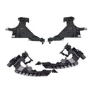 2013–2016 Audi S4 Facelift 4-teiliges Frontscheinwerfer-Montageplatten-Set