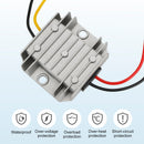 Wodoodporny regulator konwertera mocy 12 V/24 V do 5 V 5 A 25 W obniżający napięcie DC/DC