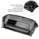 RS3 Style Front Honeycomb Bumper Grill für Audi A3 S3 2013-2016 mit Quattro